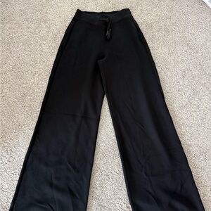 SPANX air essentials Black Wide-Leg Pants
